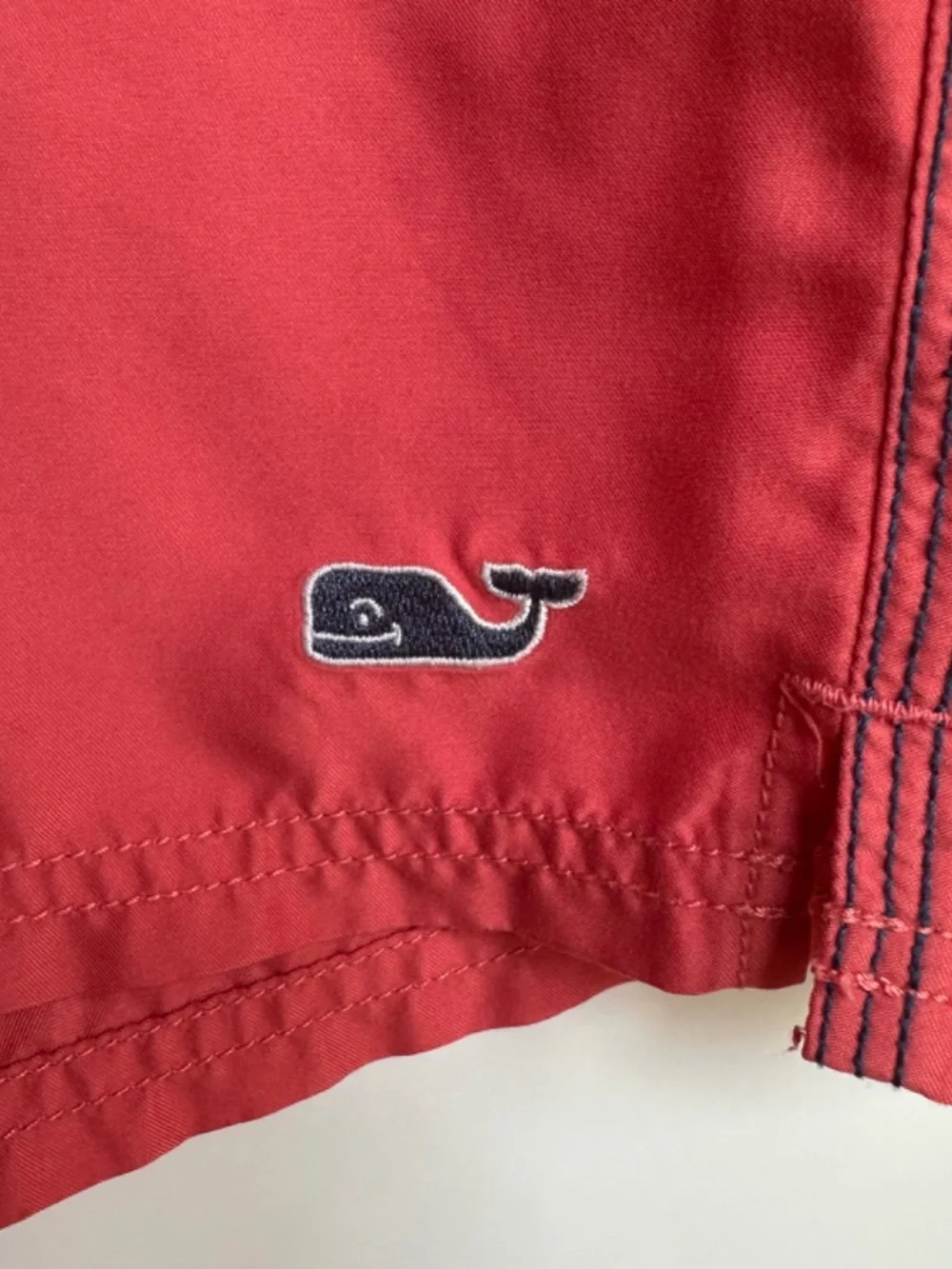 Vineyard Vines Colorblock Swim Trunks - Yellow, Navy, Coral